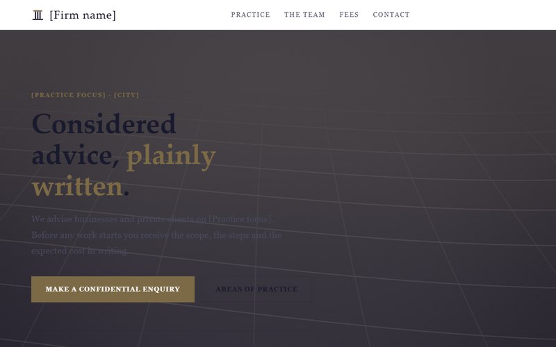 Професионални услуги website template preview